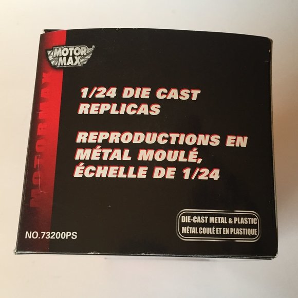 Motor Max 1:24 Collector's 1995-2002 BMW Z3 (E36) Die-Cast Replica Car / Blue - Picture 4 of 6